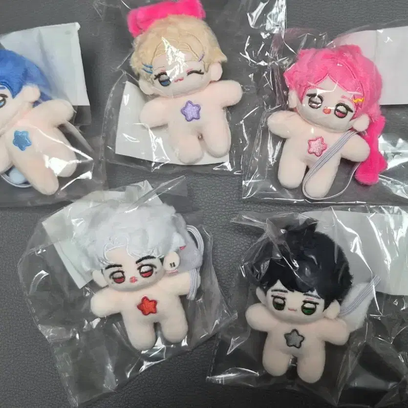 플레이브 속성 7cm 솜인형