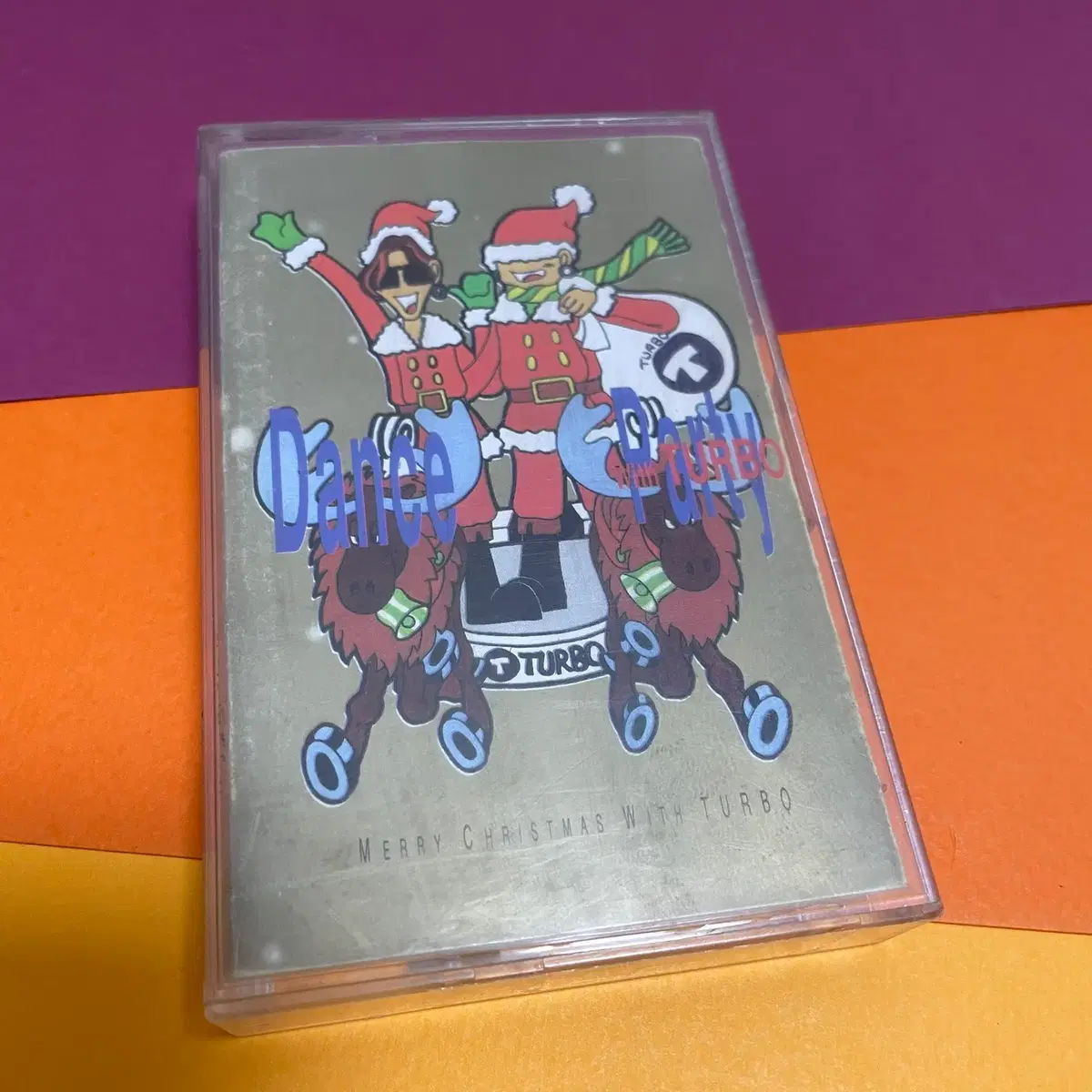 [중고음반/TAPE] 터보 Turbo 베스트앨범 캐롤 Dance Party With TURBO 카세트테이프