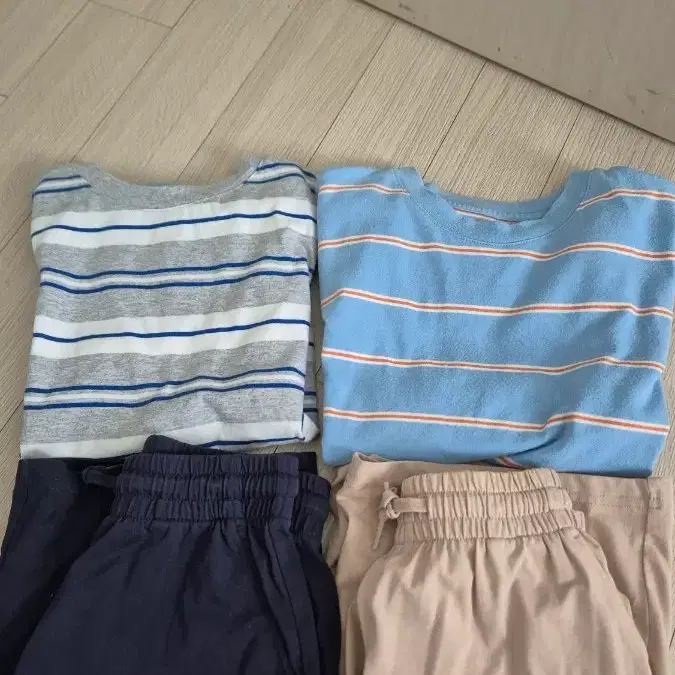 무신사 키즈 반팔티 2 반바지2 일괄