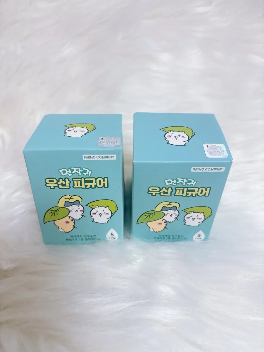 먼작귀 우산 피규어 모몽가 쿠리만쥬