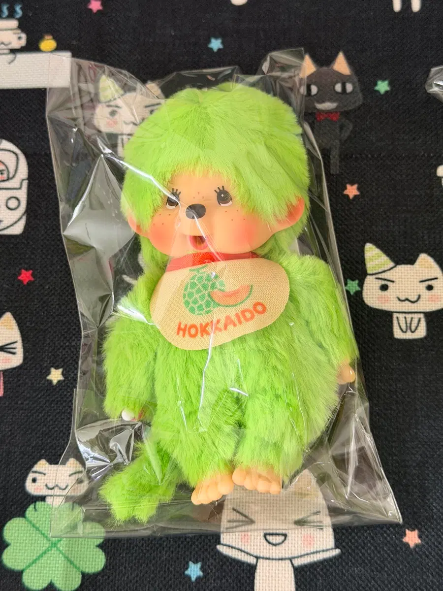 멜론 몬치치 인형 (초록색/홋카이도 한정)