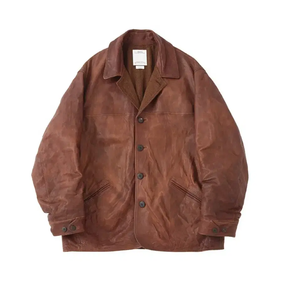 [3]비즈빔24AW Cogan JKT IT 코건 자켓 홀스 레더 브라운