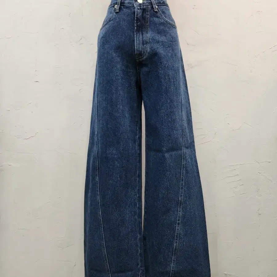 청바지 와이드 팬츠S L