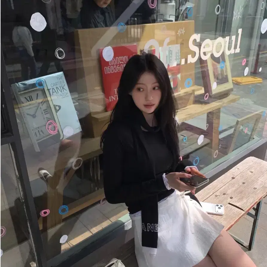 르플레인 릴리 스커트 팬츠