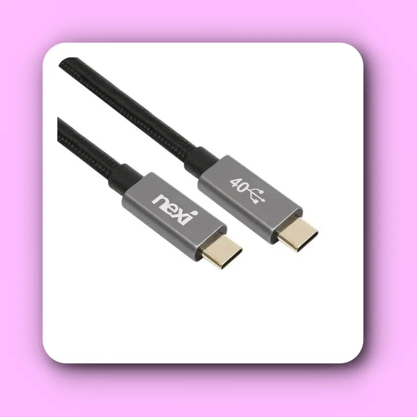 [딜러직판가/새상품]C to C 케이블 USB4 고속충전 PD 240w 50cm Thunderbolt 4,3 및 하위 버전 호환