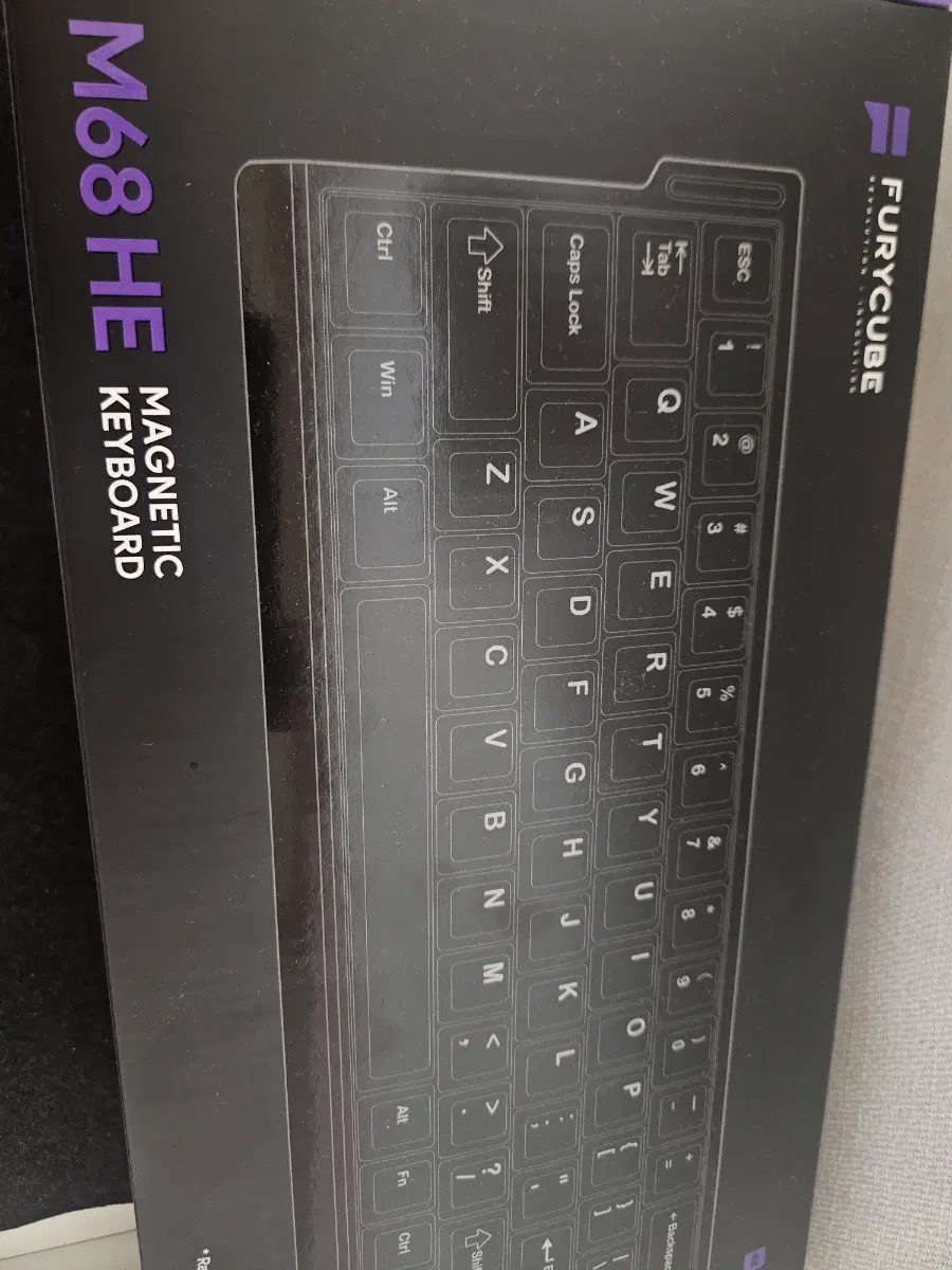 FURYCUBE M68HE 8K 레피드트레거 키보드