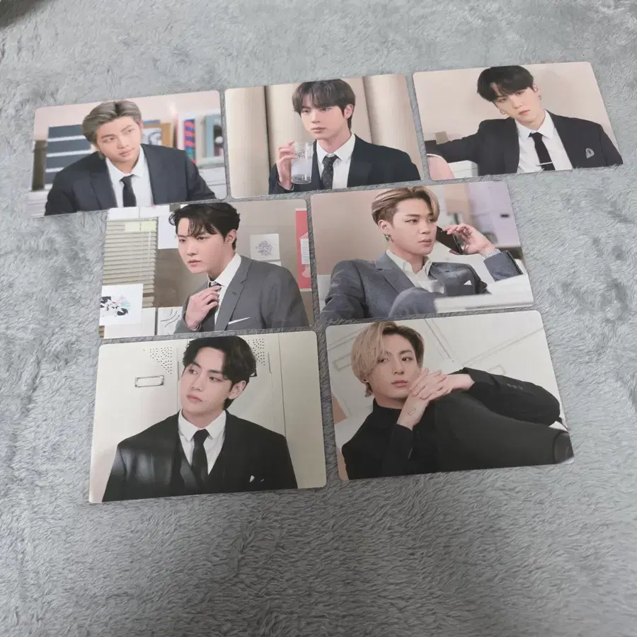 7장 세트 머치박스 5 방탄 bts 미니포카