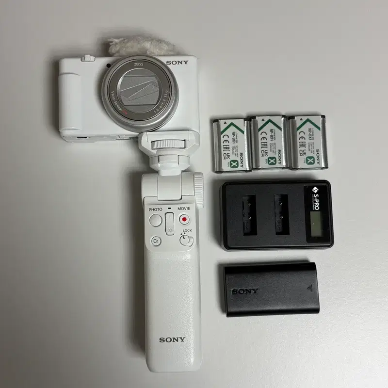 소니 ZV-1m2 카메라 슈팅그립 세트(배터리5개)
