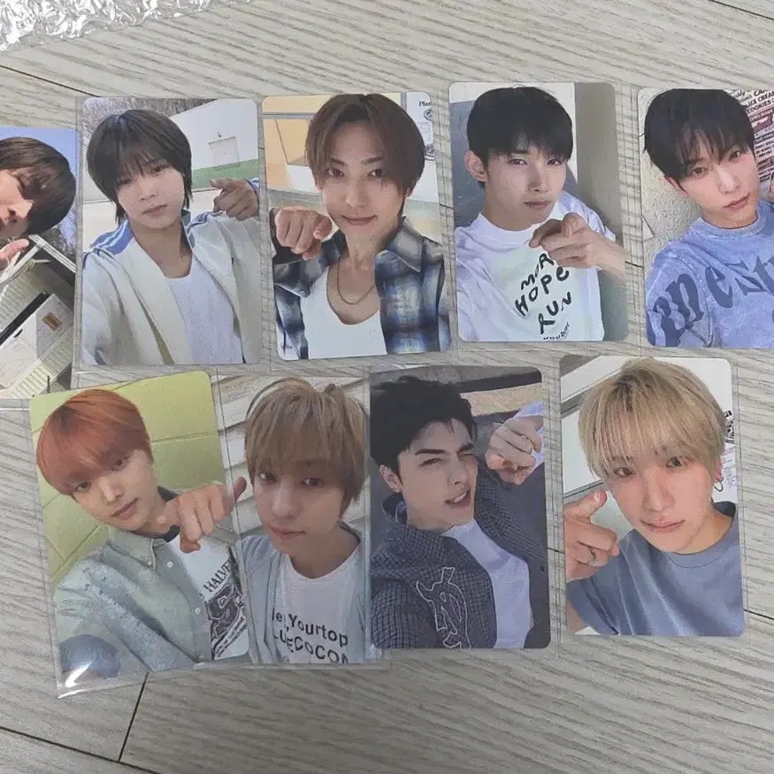 앤팀 Mark on me 마크온미 미공포 set
