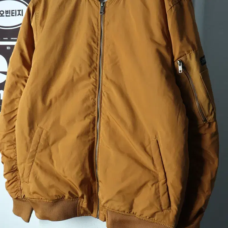 (XL-2XL) 풀앤베어 집업 바람막이 점퍼자켓 항공 봄버-H39811