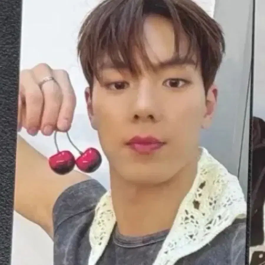 몬스타엑스 몬엑 THE X 애플뮤직 3차 체리 버전 미공포 셔누