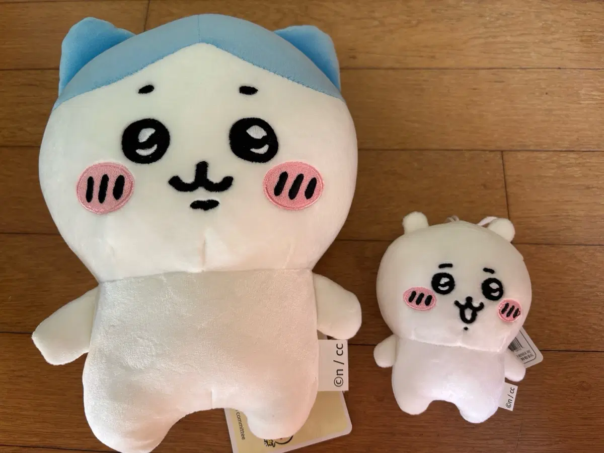 하치와레 치이카와 먼작귀 정품 인형 키링