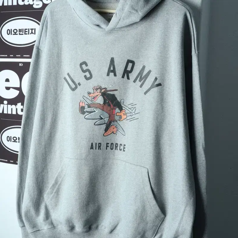 (2XL-3XL) 네이비팀 후드티셔츠 빅사이즈 US 미공군-H39823