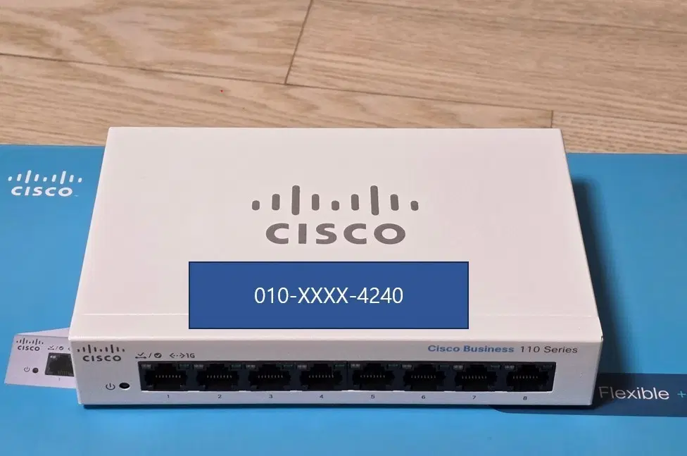 시스코 Cisco CBS110-8T-D 기가비트 스위치