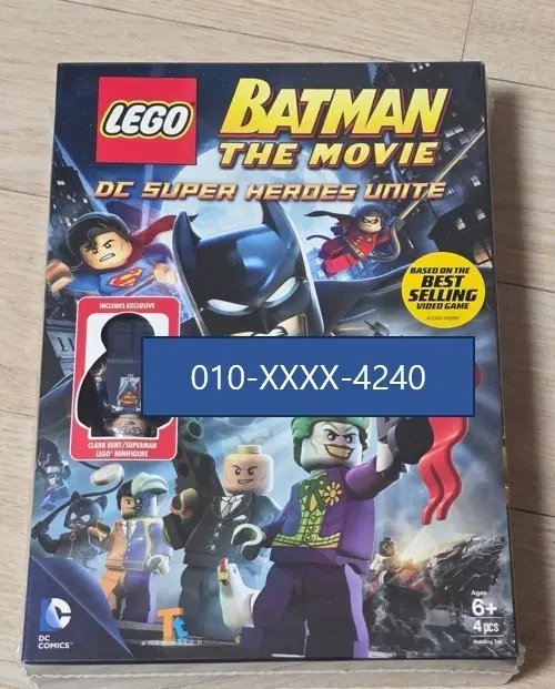 레고 LEGO 5002202 슈퍼맨 클락 Clark Kent / 미개봉 / 희소성 있는 팩토리 패킹 오류 제품