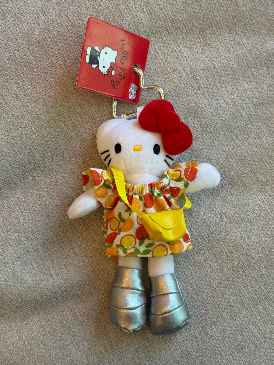 롱다리 헬로키티 인형 키링 새상품