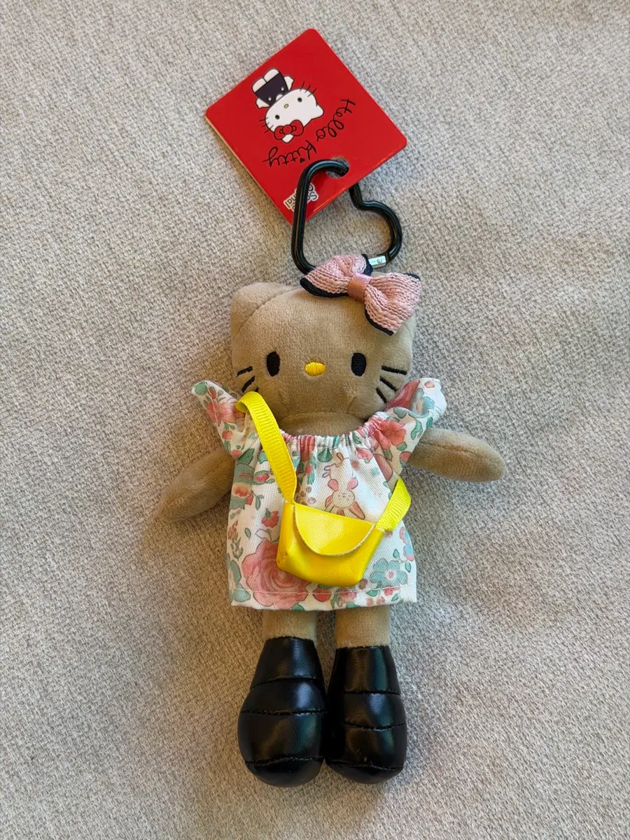 롱다리 헬로키티 인형 키링 새상품