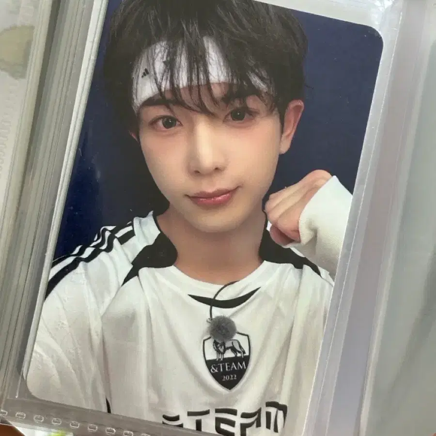 앤팀 마크온미 씨유 럭키드로우 하루아 판매or교환