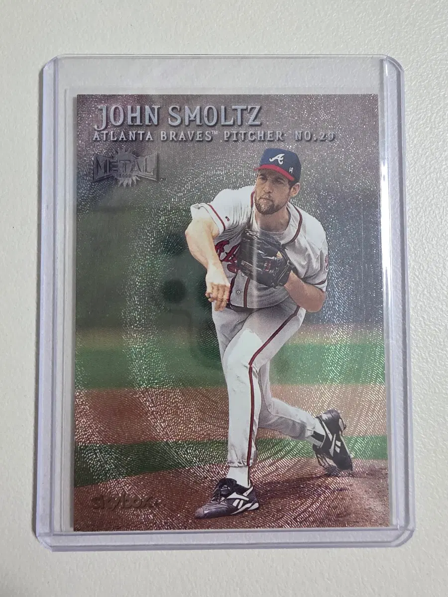 2000 mlb 존 스몰츠 skybox 메탈카드 판매 애틀랜타브레이브스