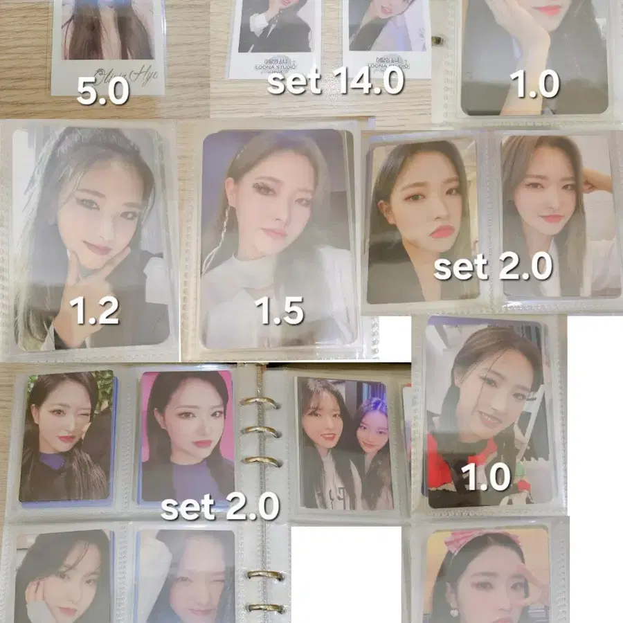 이달의소녀 이달소 올리비아혜 혜주 포카 미공포 루셈블 루나스튜디오 폴라 플립댓 일본