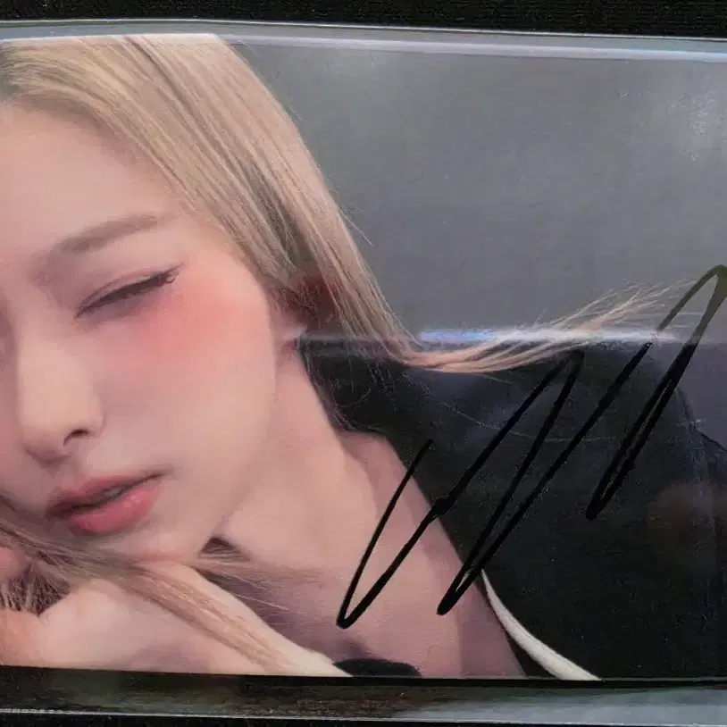 프로미스나인 후즈팬 영통 이나경 싸인포카