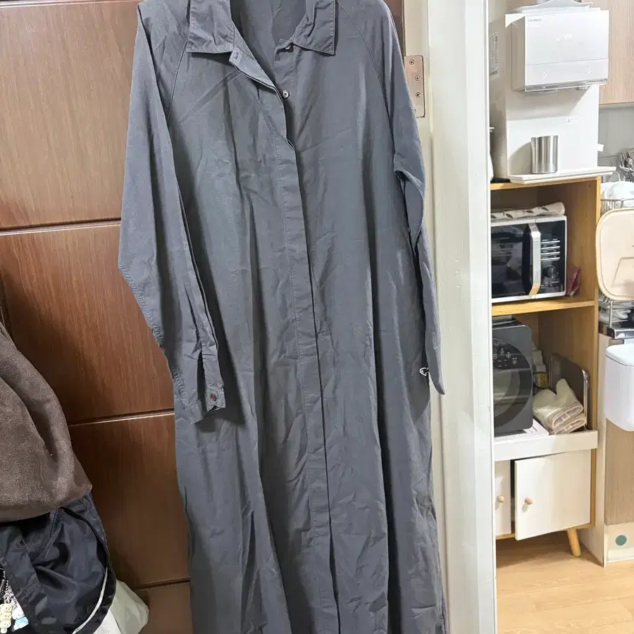 네이더스 셔츠 원피스