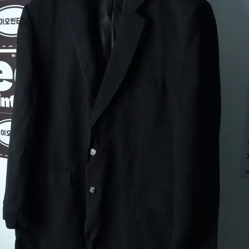(L-2XL) 렉토 집업 바람막이 점퍼자켓 오버핏 정장-H39833