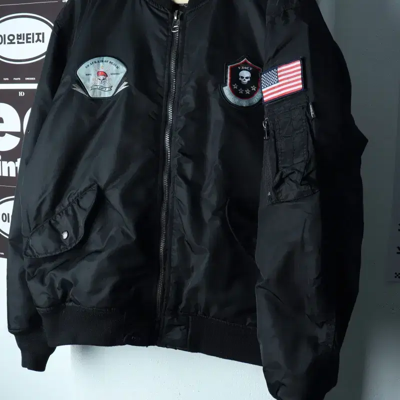(2XL) 브랜드빈티지 집업 바람막이 점퍼자켓 작은데미지-H39838
