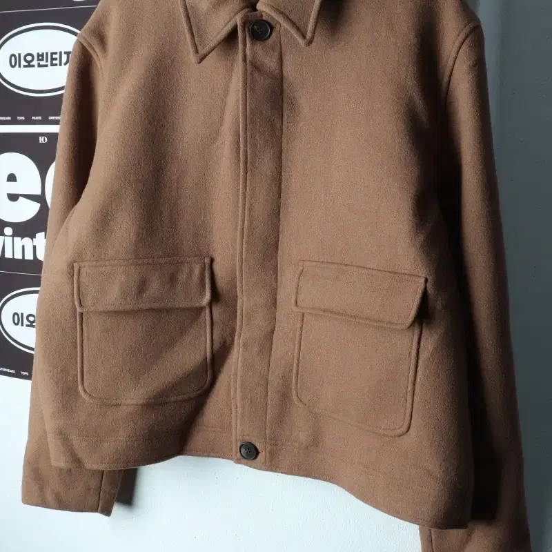 (L-XL) 브랜드빈티지 집업 바람막이 점퍼자켓 새상품 숏-H39844