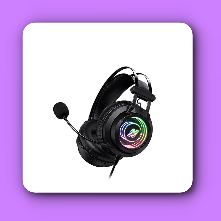 [딜러직판가/새상품]NX 게이밍 헤드셋 블랙 가상7.1 USB RGB