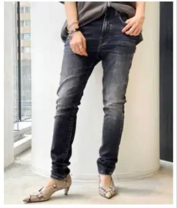R1 알서틴 High Rise Skinny 28