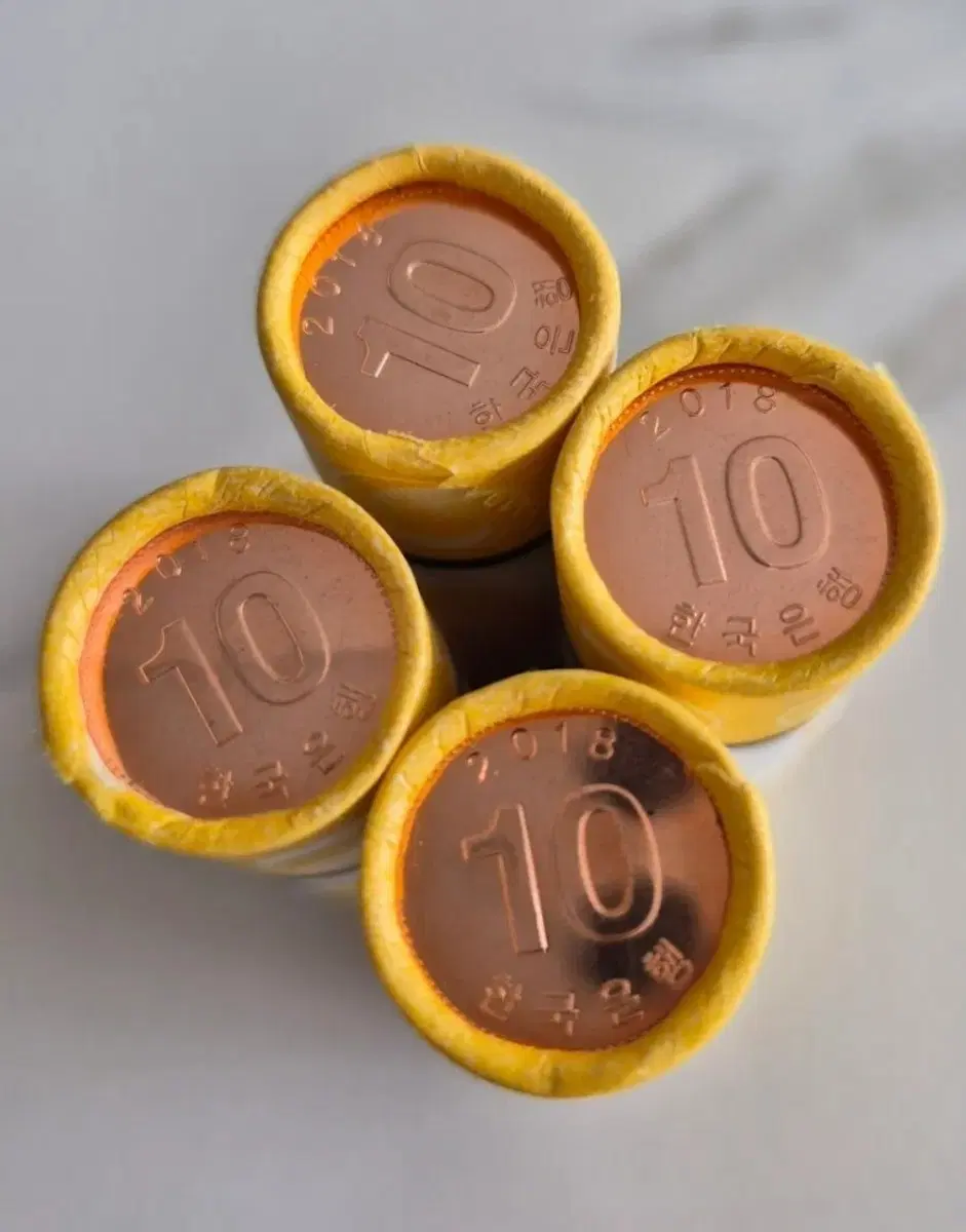 2018년 10원 준특년도 4롤 미사용