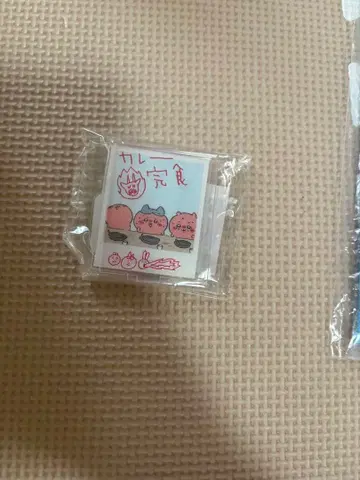 치이카와 레스토랑 레이어 아크릴 스탠드 카레 완식