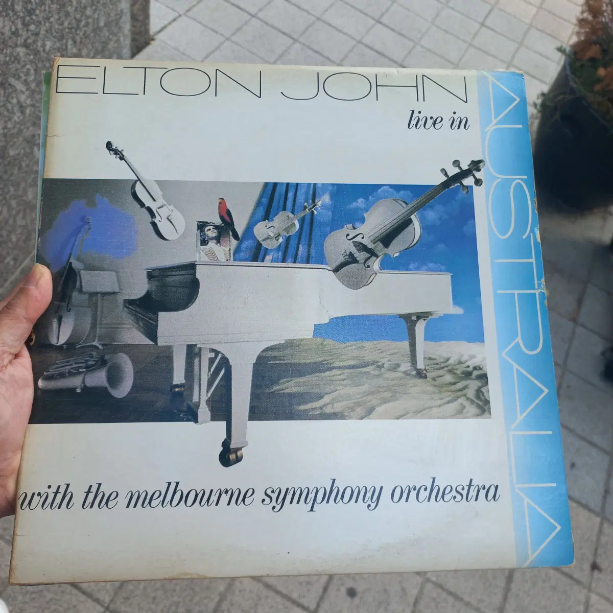 앨튼존 라이브2lp