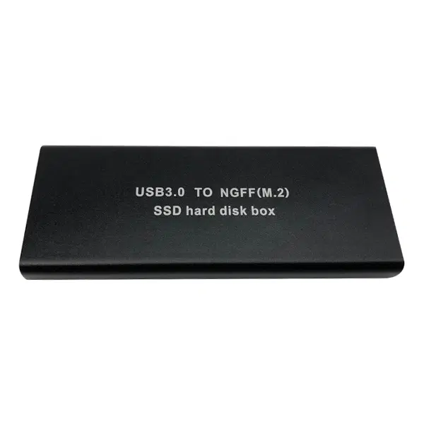 M.2 SATA SSD USB3.0 알루미늄 외장케이스 블랙