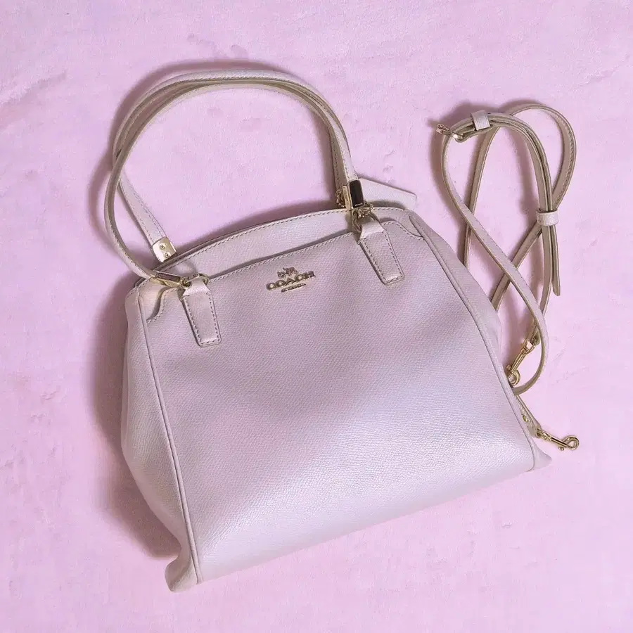 코치 가방 빈티지 y2k 아이보리 백 coach