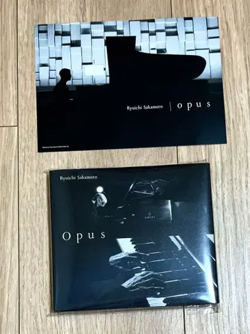 류이치 사카모토 Opus CD 2장 세트 카드 포함