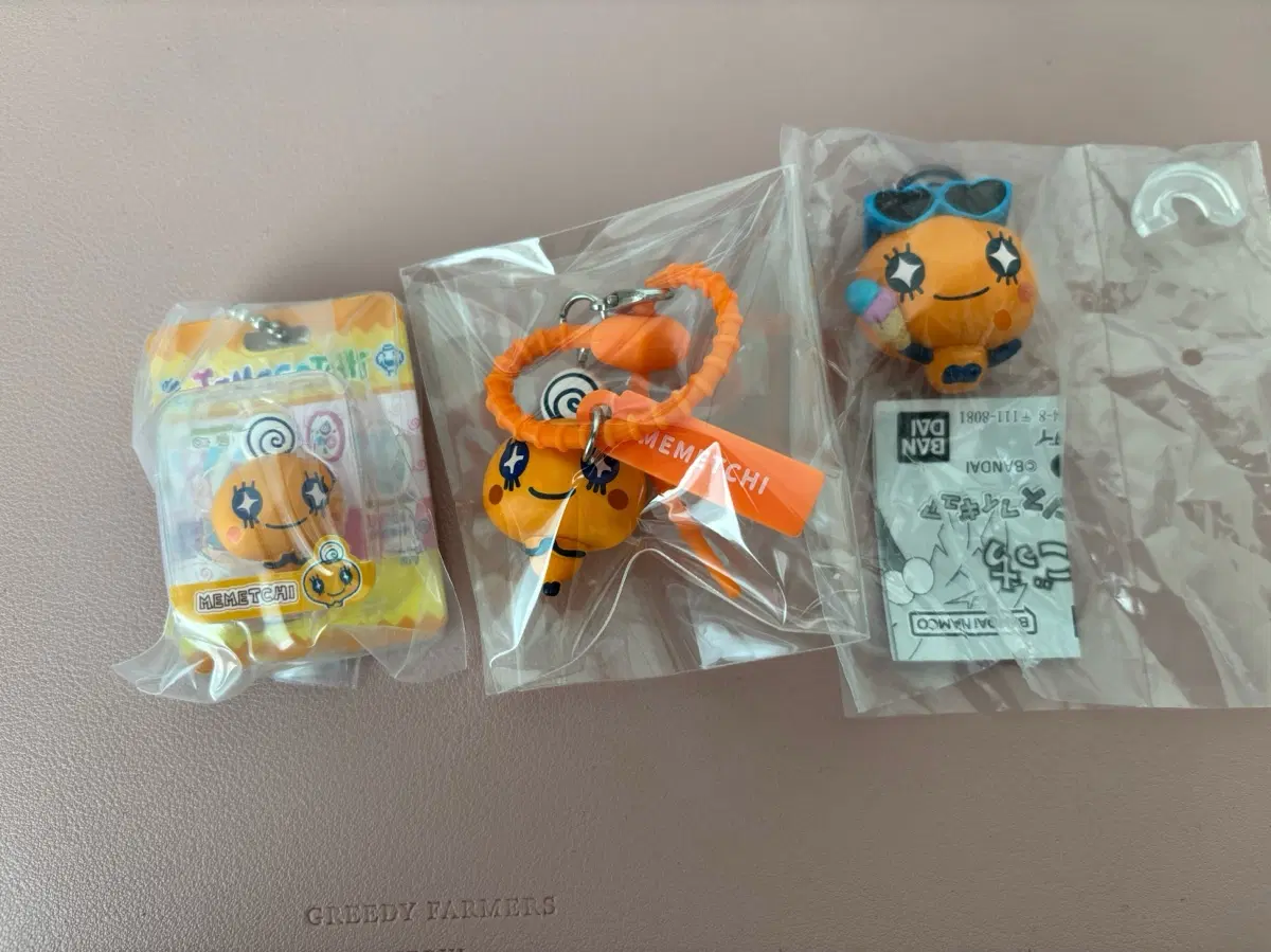 다마고치 가챠 메메치 굿즈 set