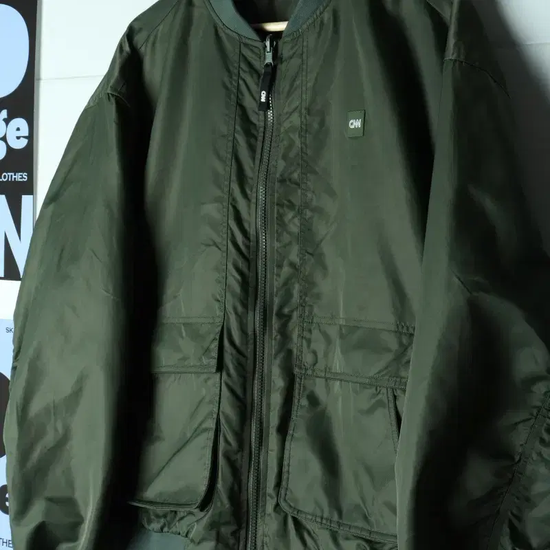 (L-XL) 씨엔엔 어패럴 집업 바람막이 점퍼자켓 MA1-H39548