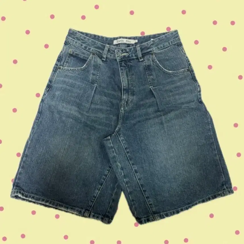 Matin Kim _ BERMUDA SELVEDGE DENIM PANTS