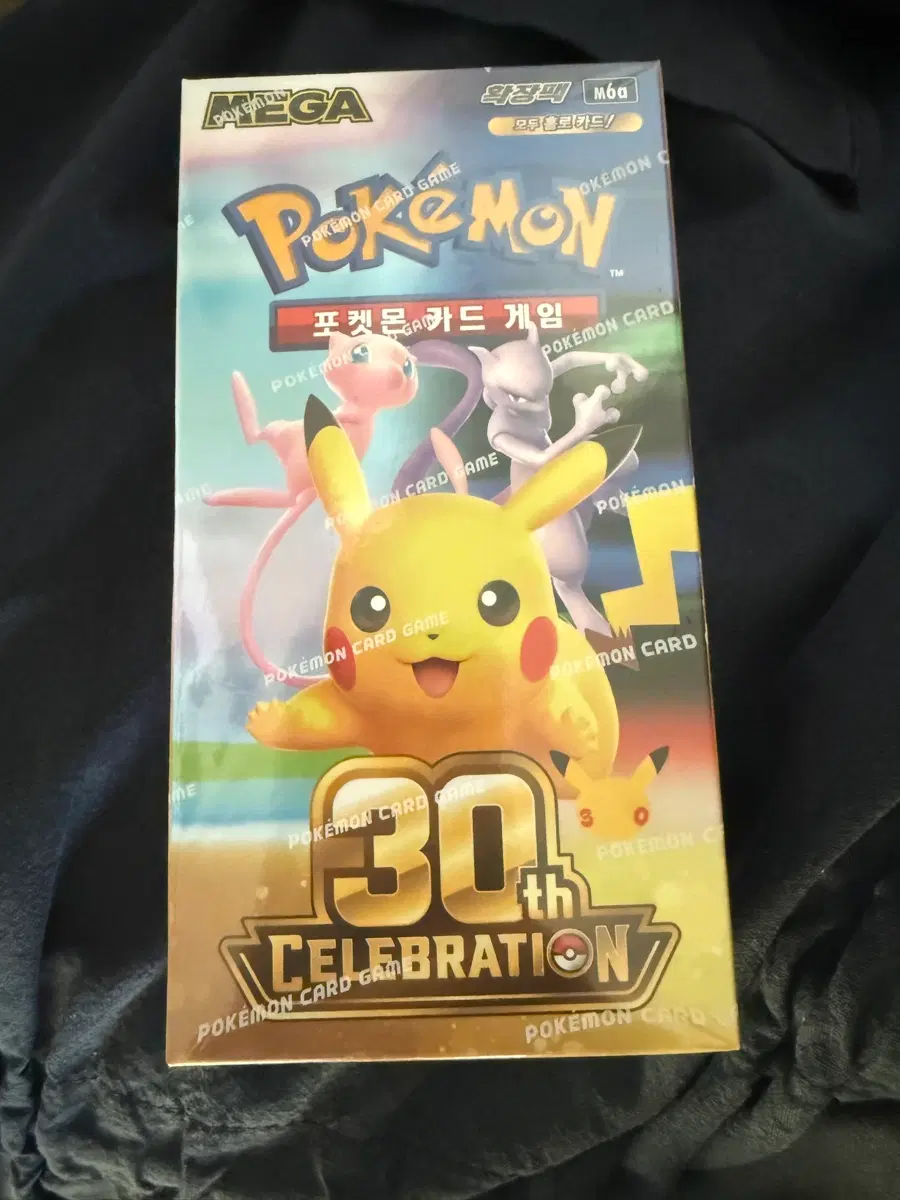포켓몬 카드 30주년 박스 슈링크 O
