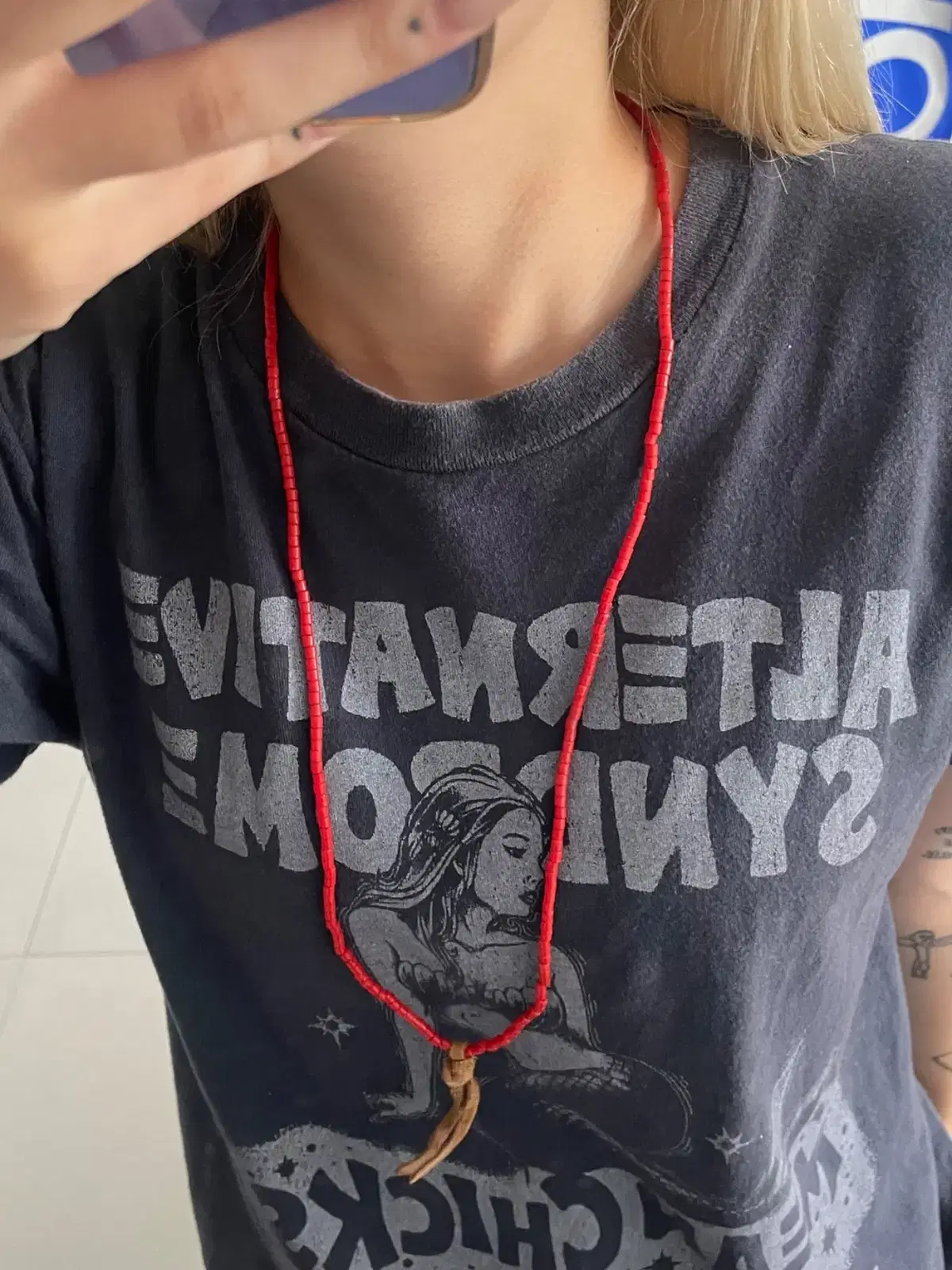 Journal standard 저널 스탠다드 beaded necklace