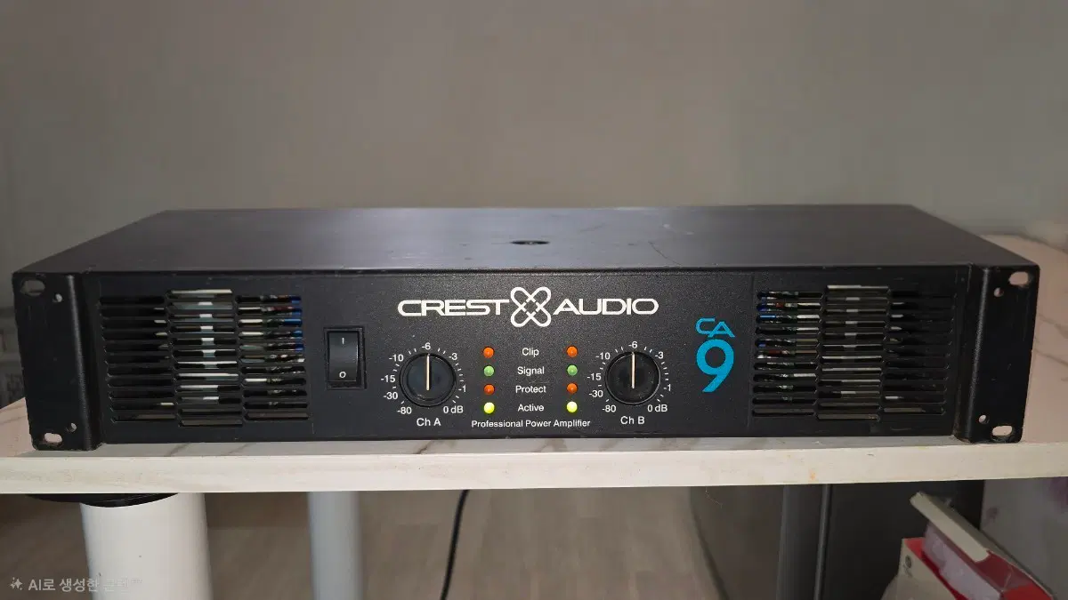 CREST AUDIO CA9 1800W 파워앰프