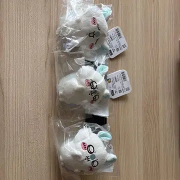 미개봉 새상품 모몽가 복권 E상 마스코트 3종 세트