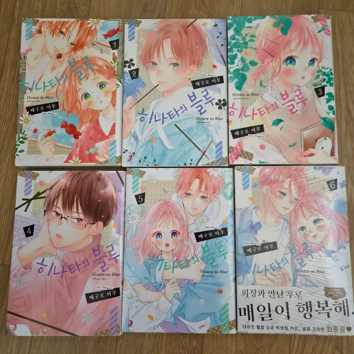 히나타의 블루 1~6권 세트