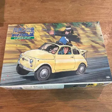 루팡 3세 카리오스트로의 성 LUPIN III & FIAT 프라모델
