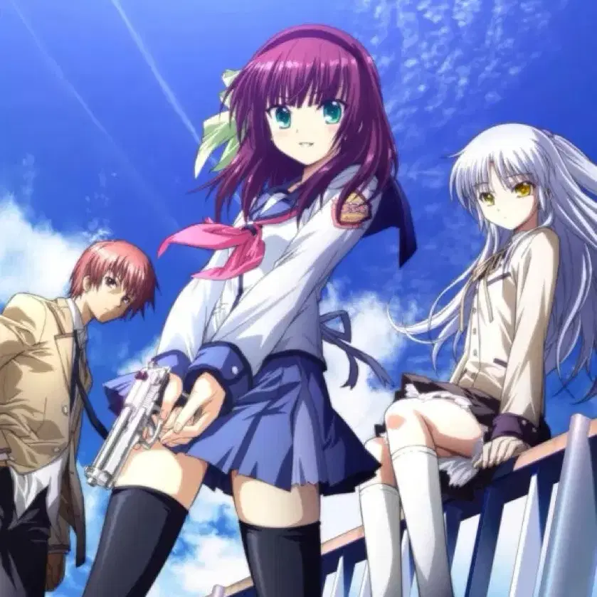 L / 엔젤비트 나카무라 유리 유릿페 Angel beats 코스프레