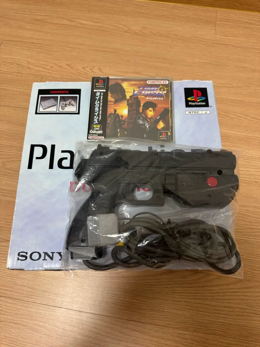 PS1-9000본체박스셋 + 건콘 + 타임크라이시스 세트