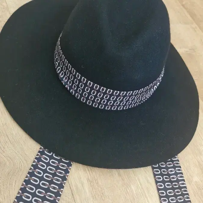 자라 울 페도라 머플러 모자