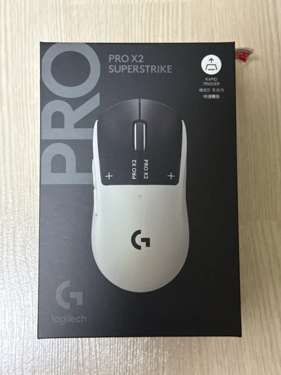 로지텍 PRO X2 SUPERSTRIKE 화이트